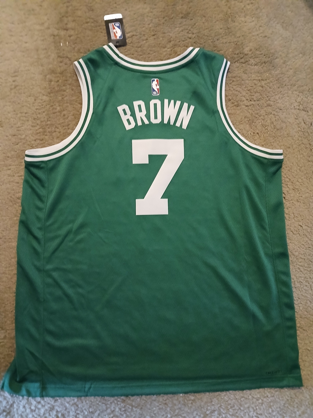NBA Boston Celtics Jaylen Brown Jersey- XXL - Picture 3 of 7